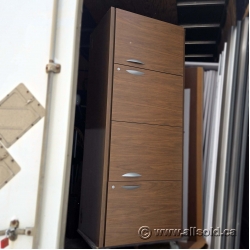 72" Medium Maple 4 Door Credenza Cabinet